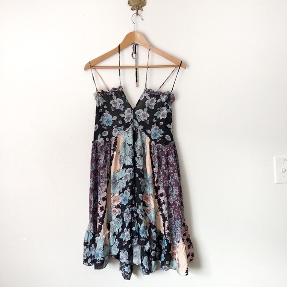 Intimately By Free People Dresses & Skirts - Free People Summer Storm Slip Dress Whimsigoth Fairy Ethereal Mini Black Small